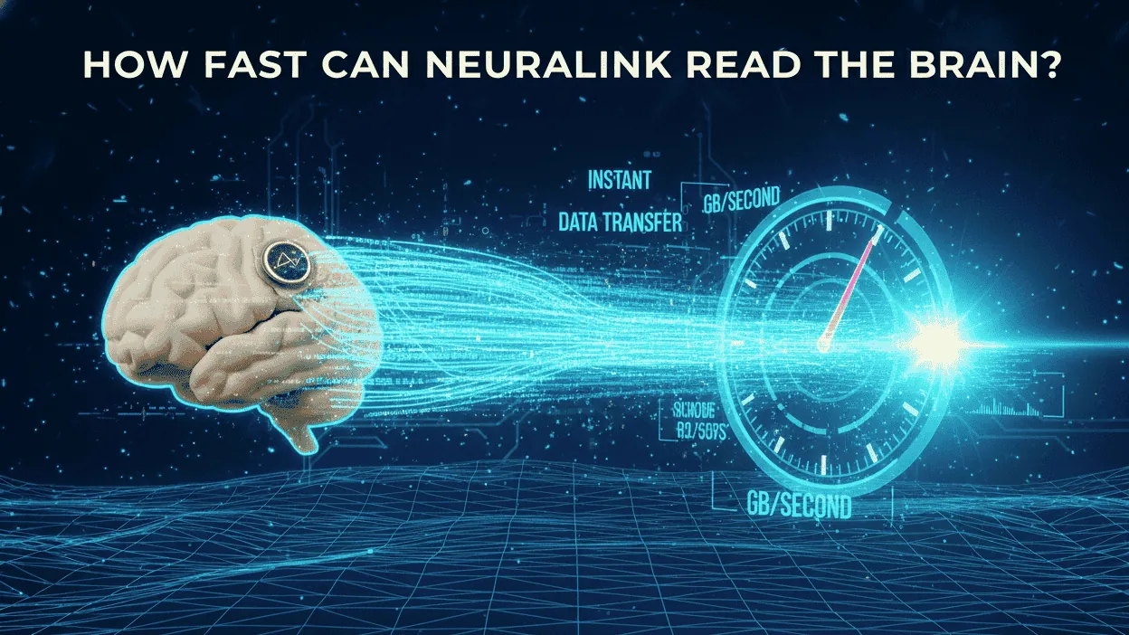 How Fast Can Neuralink Read the Brain? Speed Breakdown